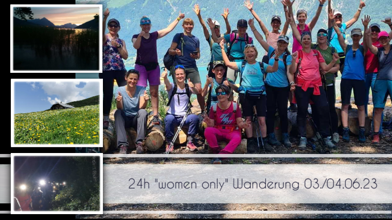 24h Wanderung women only