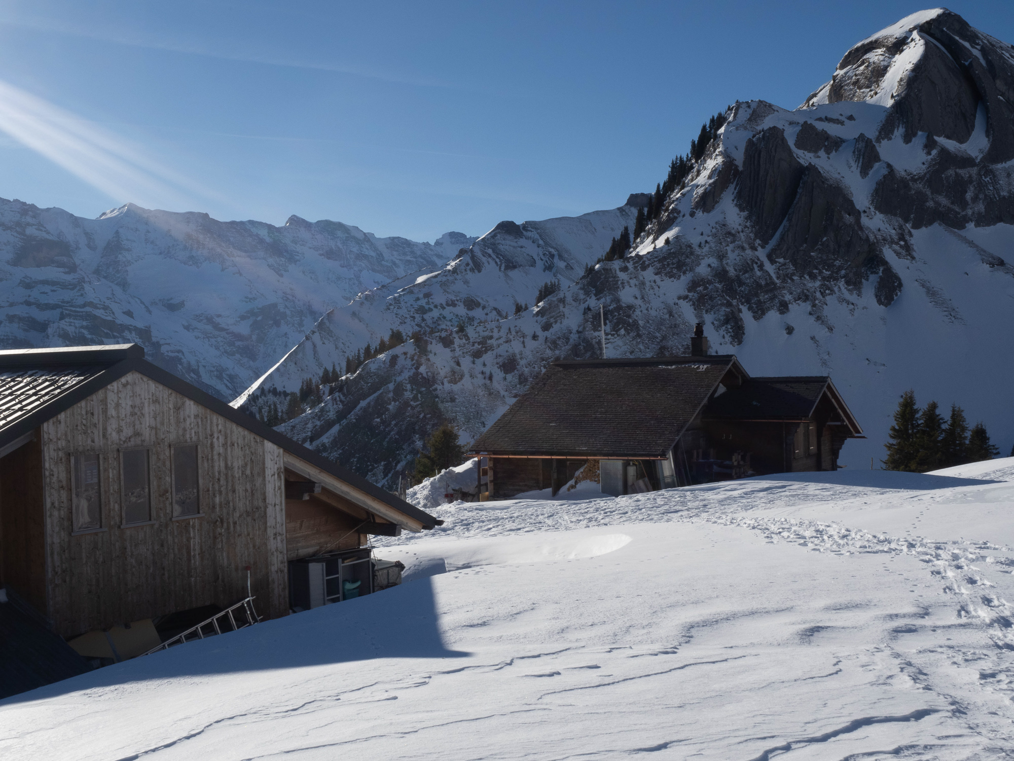  Familien Kinder Skitour mit Hüttenübernachtung Lobhornhütte