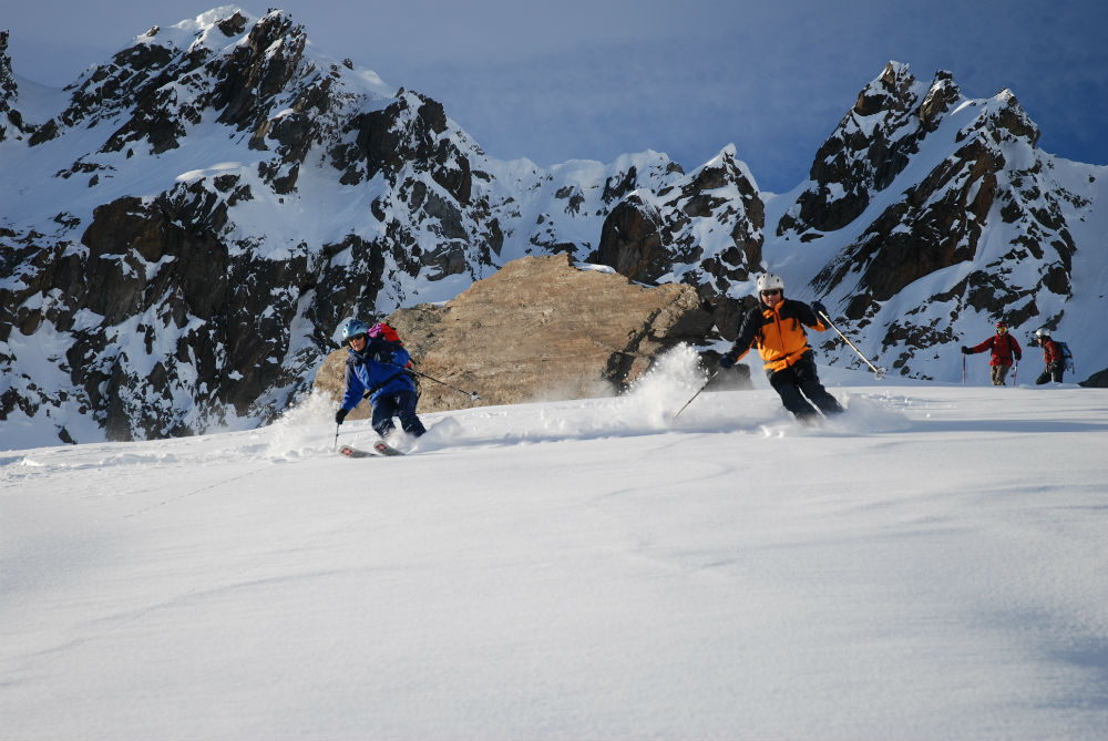  Fahren abseits der Piste - Tiefschneekurs